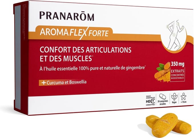 Pranarom - Aromaflex Forte - comprimés pour muscles - 30 capsules