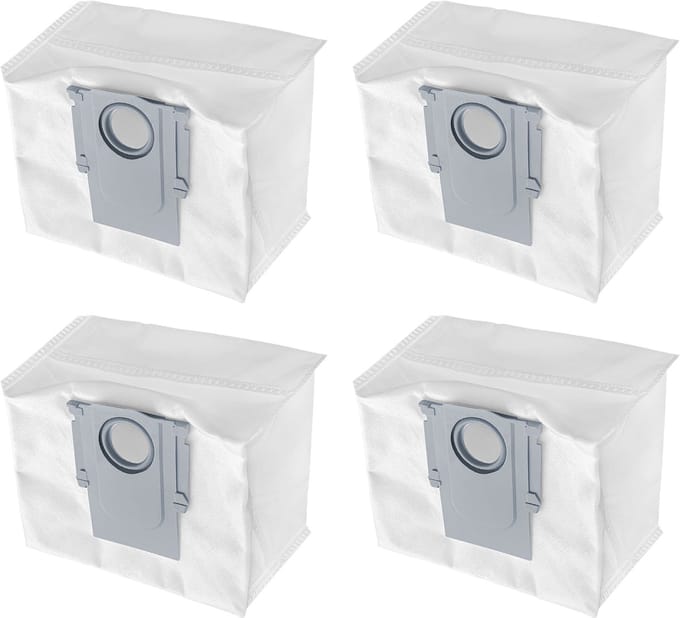 Stofzuigerzakken Geschikt voor Roborock S8+/Q5+/G10S/Pro/T8/Q7+ 4-pack