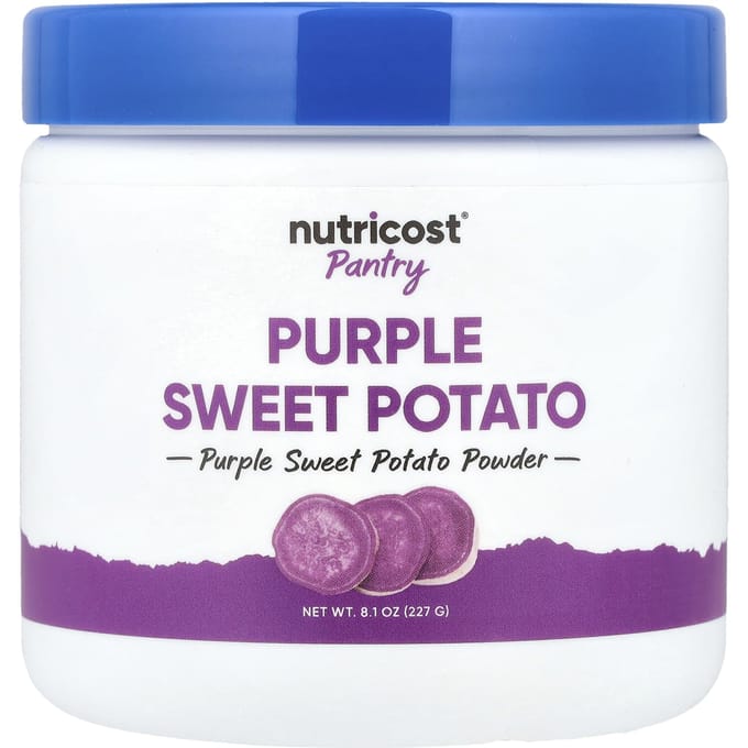 Nutricost, Garde-manger, Poudre de patate douce violette, 8,1 oz (227g)