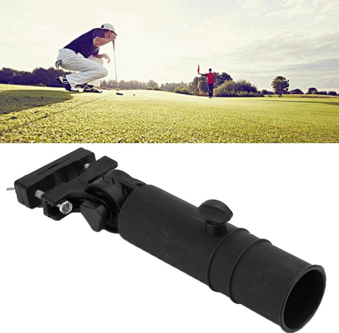 Universele Parapluhouder voor Golftrolley - Eenvoudige Montage en Verstelbaar
