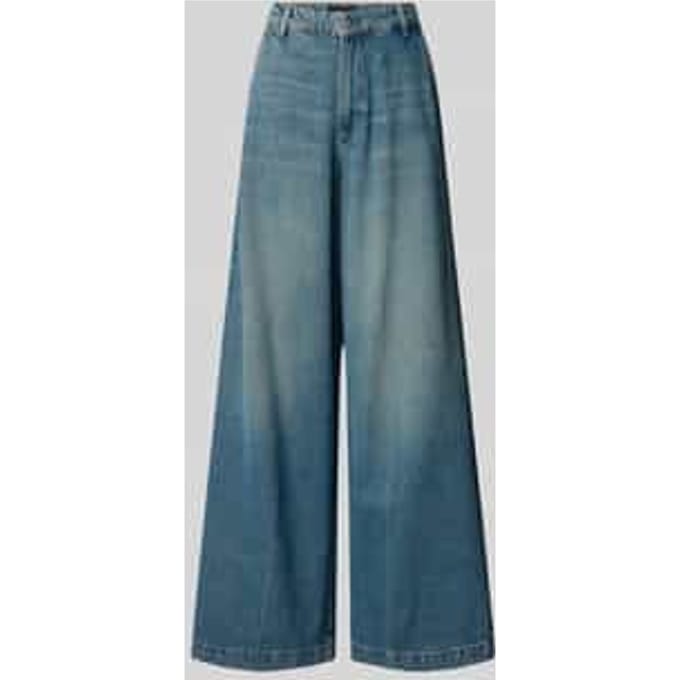 regular fit baggy jeans van mix van katoen en lyocell model 'CENTRAL'