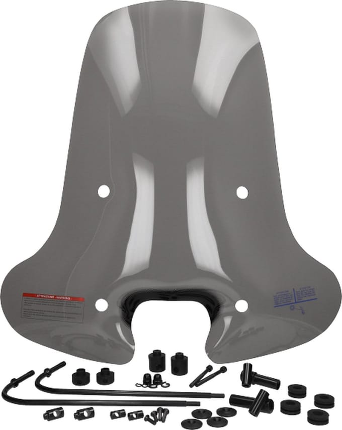 Mezoly Windscherm Piaggio Zip hoog smoke