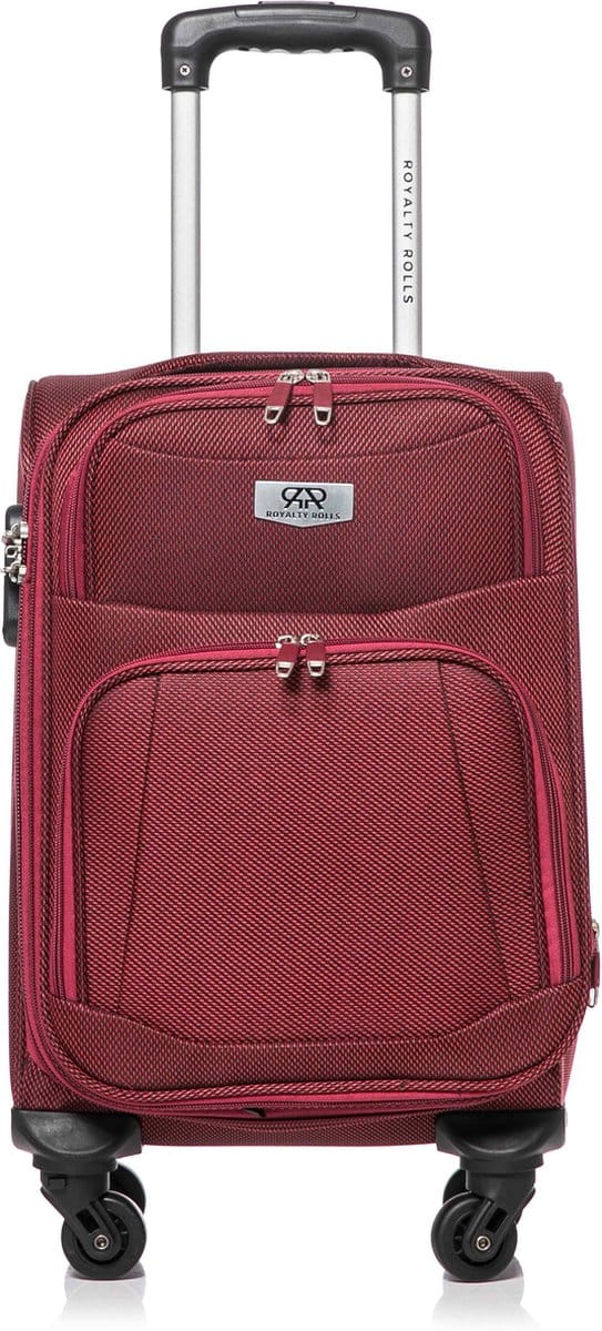 Dubai Abudabi Handbagage Koffer - 55 cm - 42/46 Liter - Expandable - Rood
