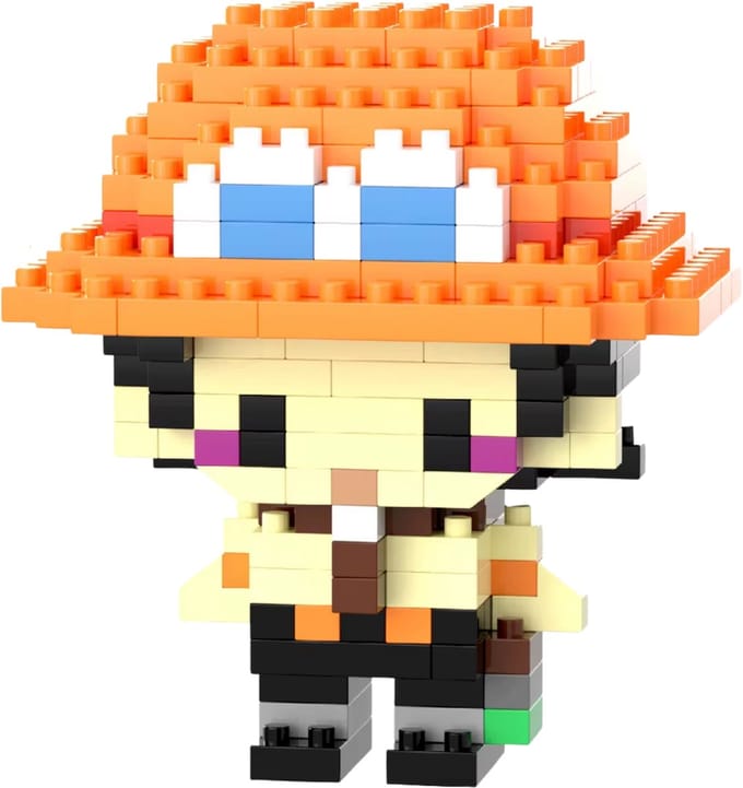 Bricky One Piece Nano Blocks - Bouwset voor beginners - 198 Stukjes
