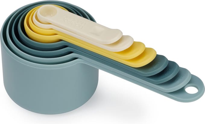 Joseph Joseph Duo Opal - Maatlepels Nest Set van 8 Stuks - Polypropyleen - Multicolor