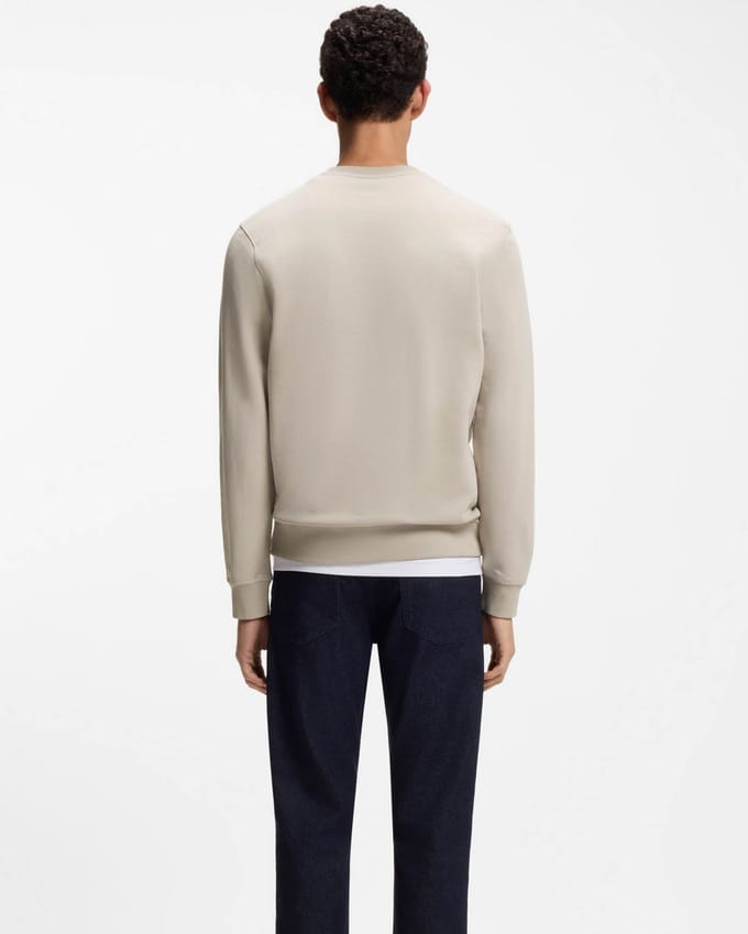 Regular fit sweatshirt van puur katoen model 'WESTART'