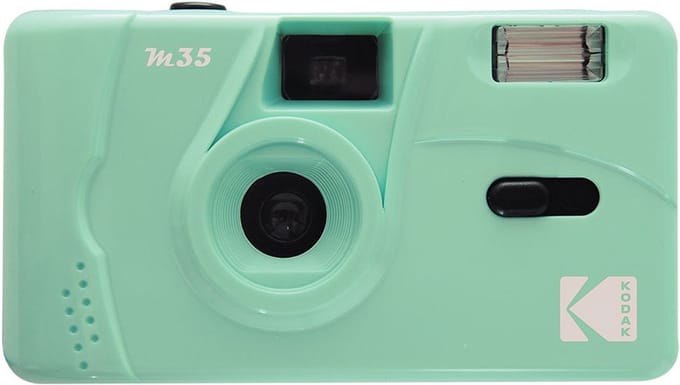Kodak M35 - Analoge Camera (35mm) - Mint Green - ISO 200/400