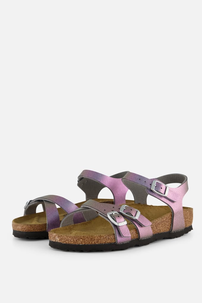 Birkenstock Birkenstock Kumba saffiano iridescent viola