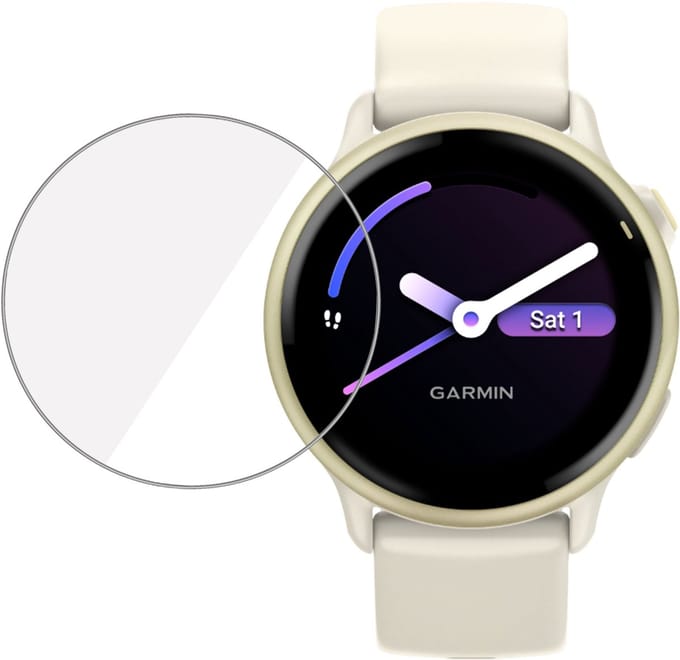 Screenprotector geschikt voor Garmin Vivoactive 6 - Folie Screen Protector