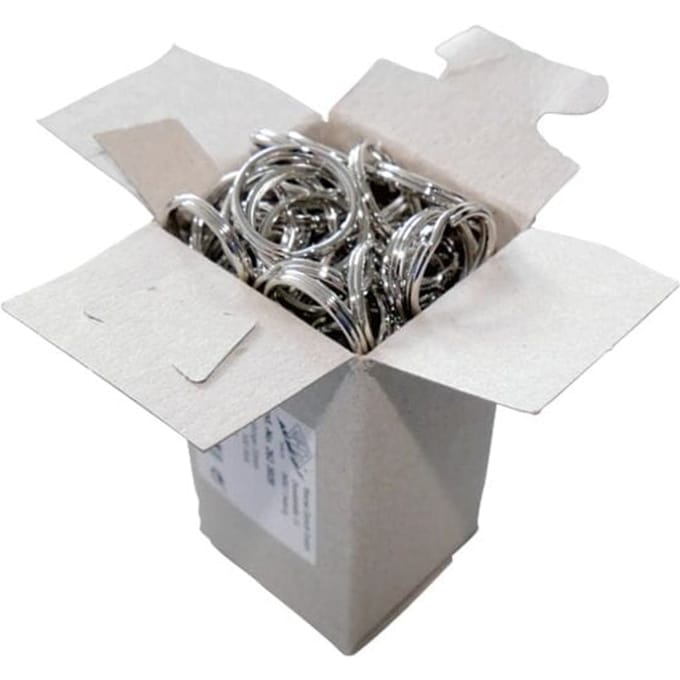 WEDO Metalen sleutelringen, diameter: 20 mm