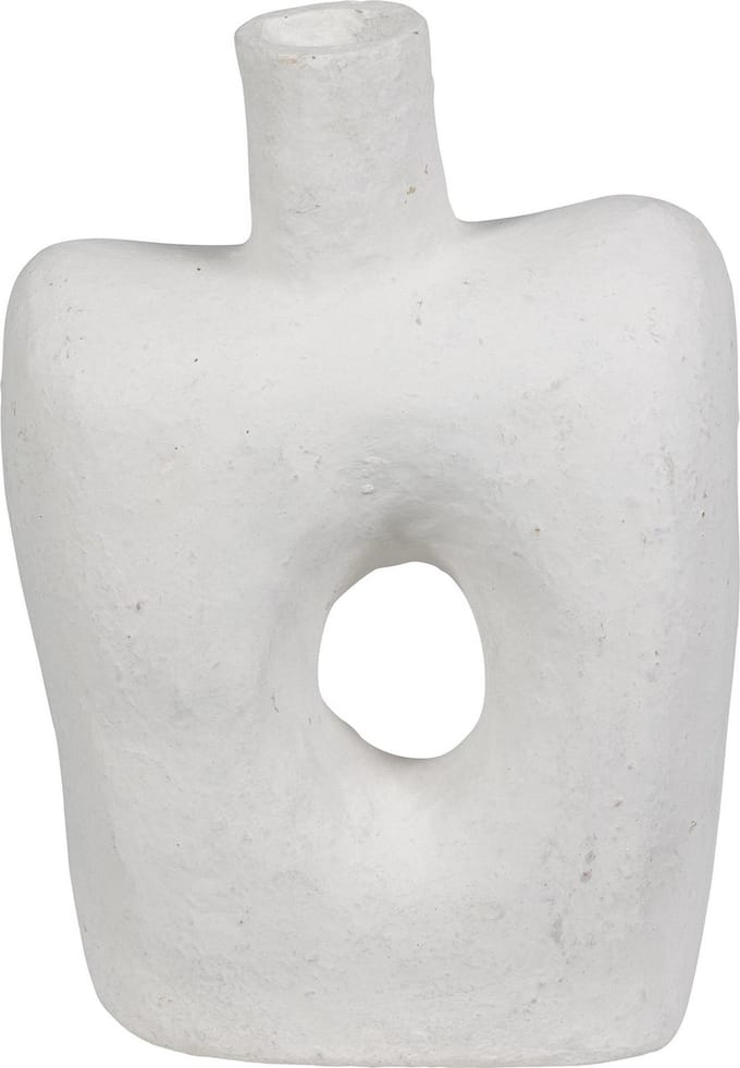 BePureHome Cubist Deco - Paper Mache - Off White - 10x35x22