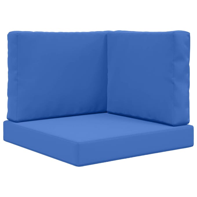 vidaXL - Buitenbankkussen - Polyester - Koninklijk - Blauw - 60 - x - 60 - cm