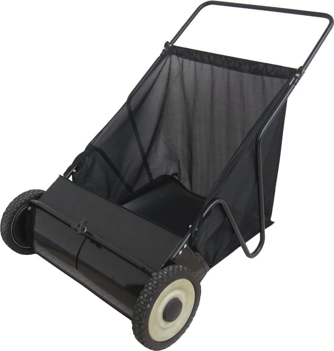 Turfmaster Veegmachine met Opraapborstel duw | 1200 m² | 66 cm | 190 Liter