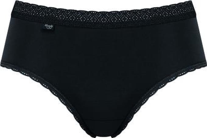 Sloggi Evernew Lace Midi Dames Slip - Wit - Maat 38