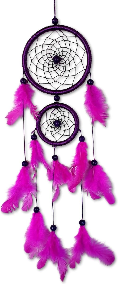 Prigta - Dromenvanger kinderen - Paars - 2 ringen, 45 cm lang