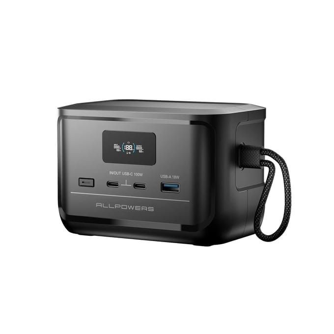 ALLPOWERS SOLAX P100 DC Portable Power Station | 128W 99.2Wh - SOLAX P100