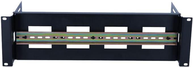 DSIT 3U DIN rail voor 19 inch racks - in diepte verstelbaar