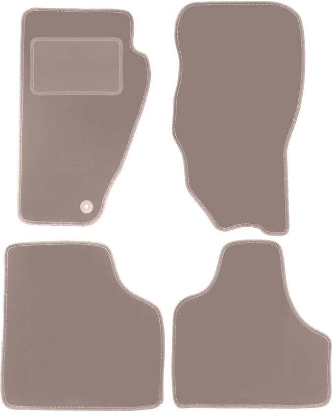Beige velours vloermatten voor: Dodge Nitro SUV (2006-2011)