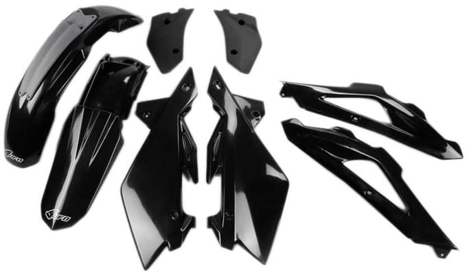 Ufo Husqvarna Cr 250 2009-2013 Hukit608-001 Plastic Set Zilver