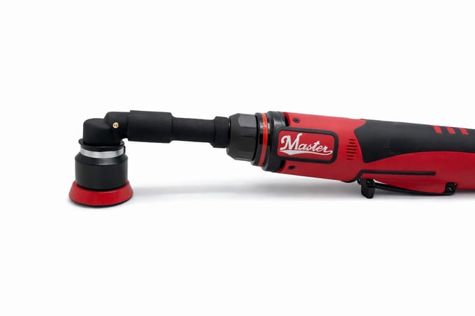 Masterpalm 50 mm excentrische schuurmachine op 12V mgv M12 accu Milwaukee
