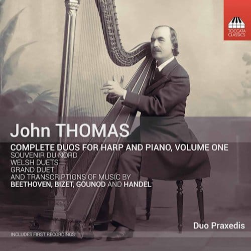 Duo Praxedis - Thomas: Complete Duos For Harp And Piano, Volume One (CD)