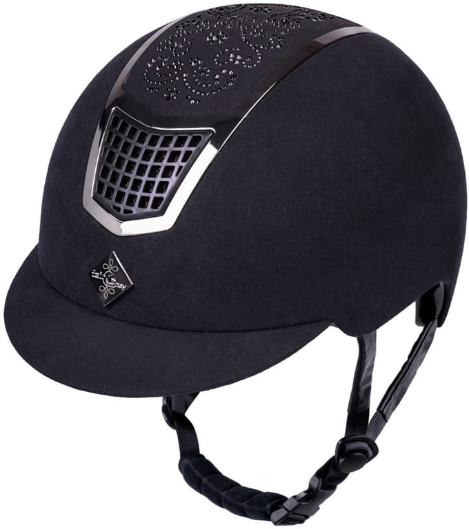 Fair Play Quantinum Chic Rijhelm Zwart - L (59-61 cm)