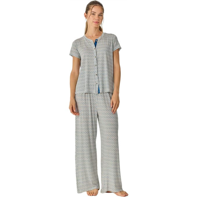 Dames Zomer Pyjama's met Flowing Lange Broek JJB28