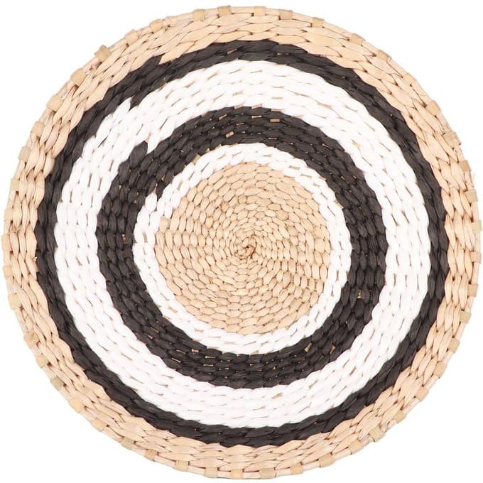 Boheemse Wind Stro Achtergrond Muurdecoraties Creatieve Kinderkamer Handgeweven Bord beige