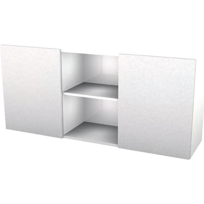 Sideboard TARVIS, 2 ordnerhoogten, met schuifdeuren, B 1600 x D 420 x H 748 mm, wit