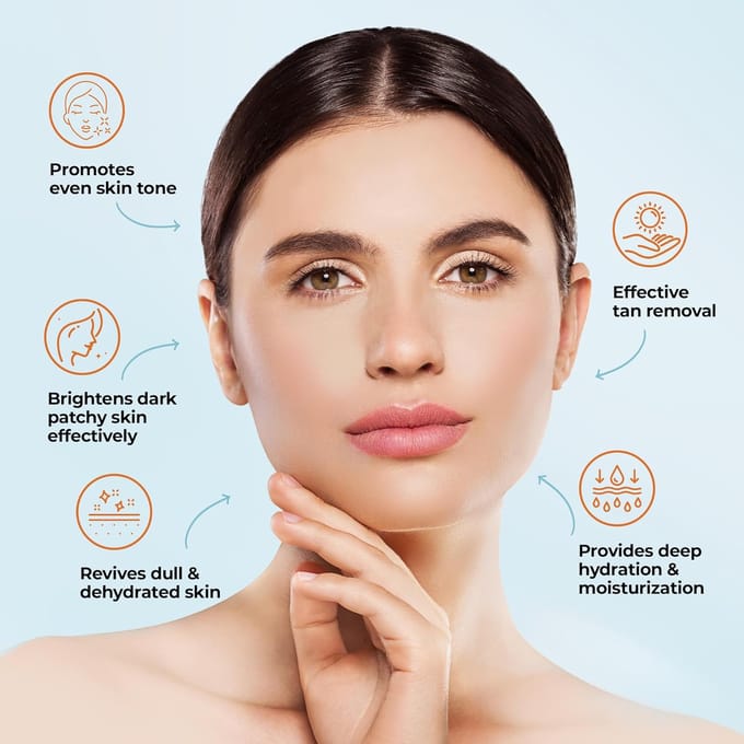 Oxylife Salon Professional Tan Removal Pack 500g voor Directe Stralende Gloed en Gelijkmatige Huidskleur white