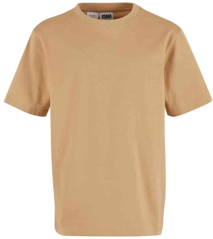 Urban Classics - Boys Tall Kinder Tshirt - Kids 122/128 - Beige