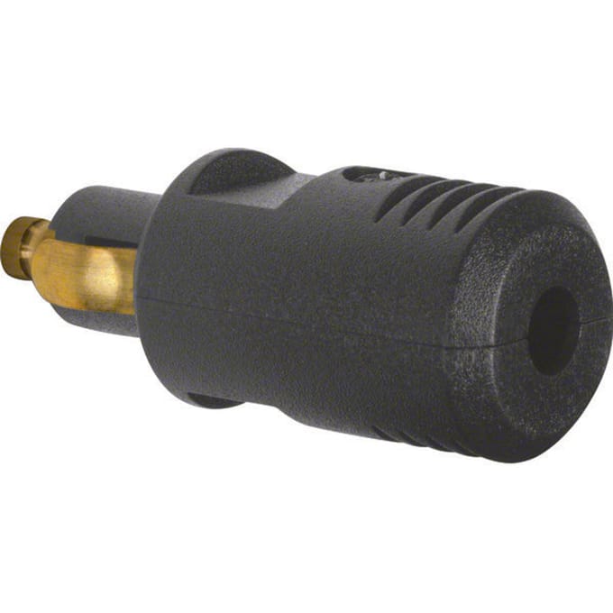 Hager Berker 12V Stekker Geïntegreerd Basiselement Zwart Mat - 4637