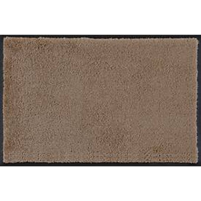 Kleen-Tex Deurmat Wash & Dry Taupe, 75 x 120 cm.