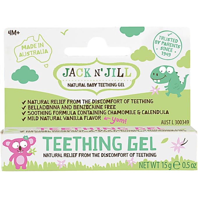 Jack 'N Jill - Natural Teething Gel - 15gram