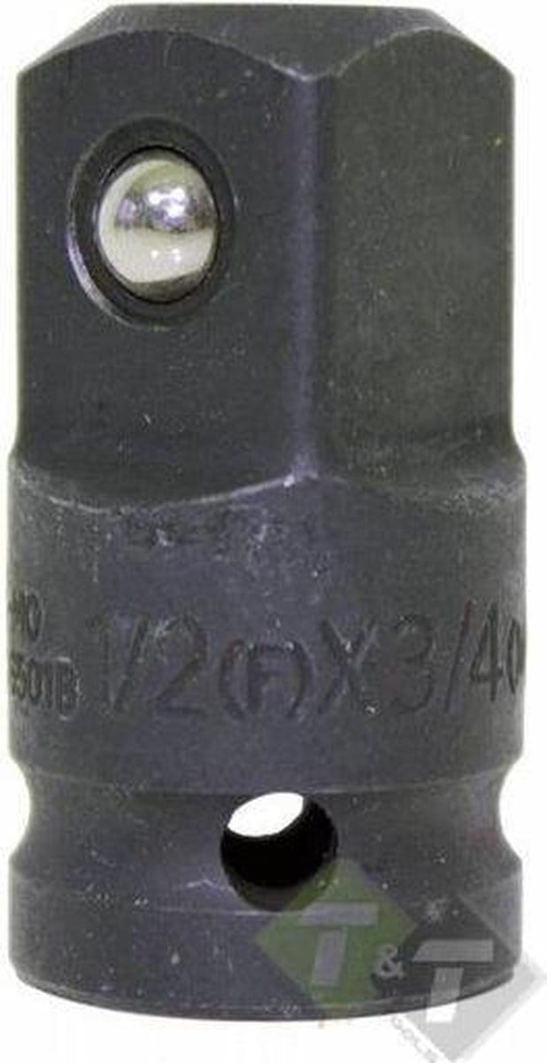 dop verloop 1/2 duims naar 3/4 duims - verloopdop - verloopadapter - adapter - verloopstuk