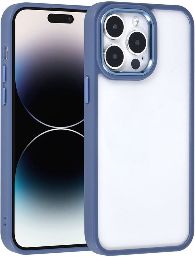 UNIQ Accessory iPhone 14 Pro Max Backcover hoesje - LichtBlauw