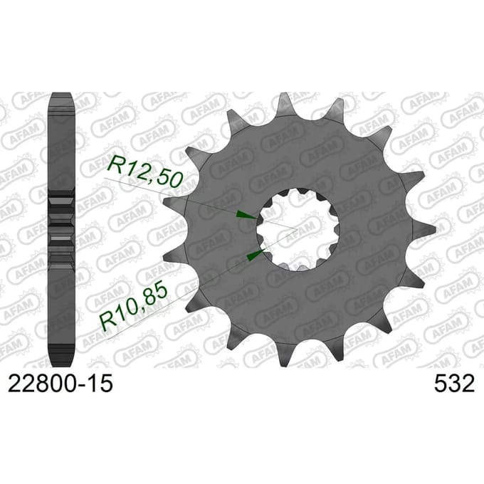 Tandwiel Afam 532 15 dents