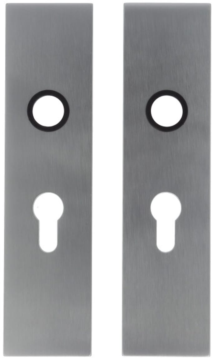 Binnendeurschild Alu. Invisible F1 Pc55