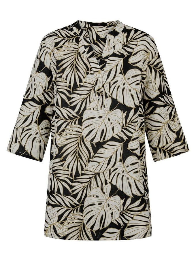 Lange blouse Van Emilia Lay zwart