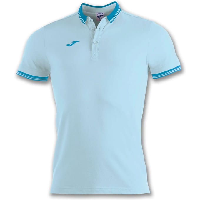 Joma Bali II Polo Heren - Hemelsblauw | Maat: S