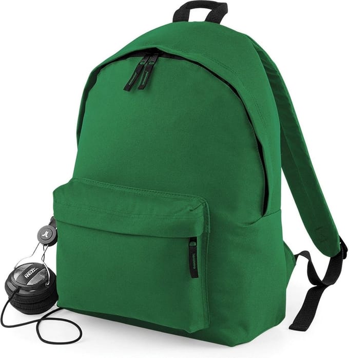 Original Fashion Backpack/Rugzak BagBase - 18 Liter Kelly Green
