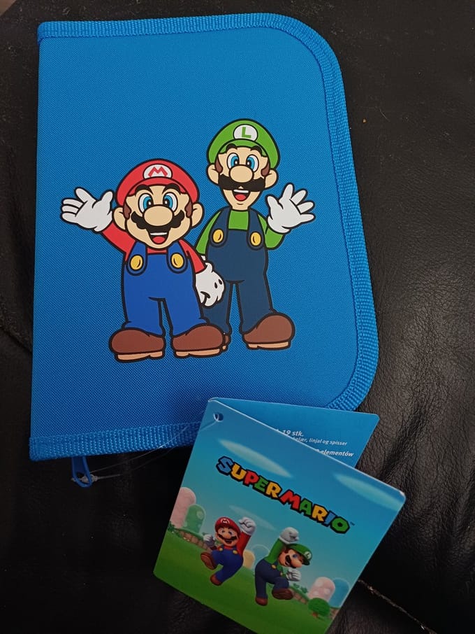 Supermario 19delige etui