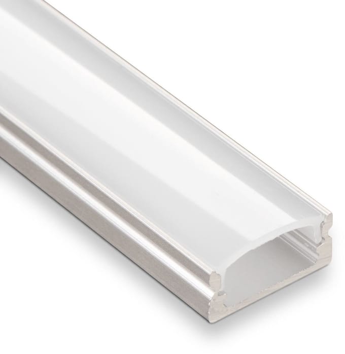 5 x SOTECH LED- Profiel-22 met opal gekleurde diffusiediffusieafdekking je 2m voor LED-stripes