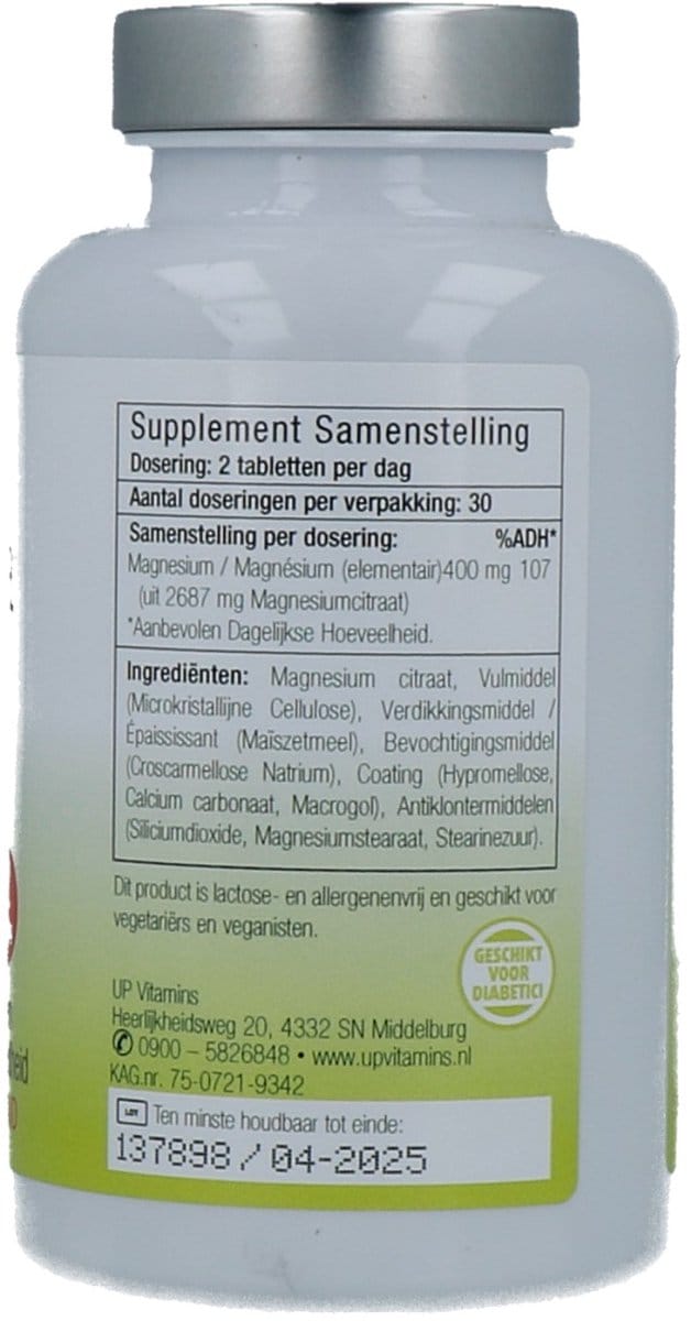 Unipharma Magnesium 400mg - 60 tabletten