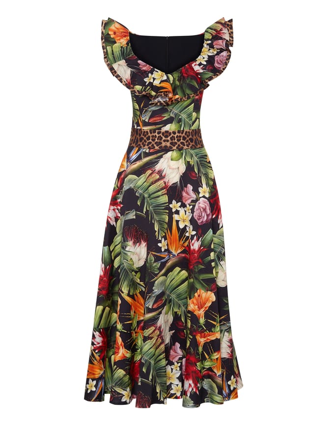 Lange Jurk Flowers
