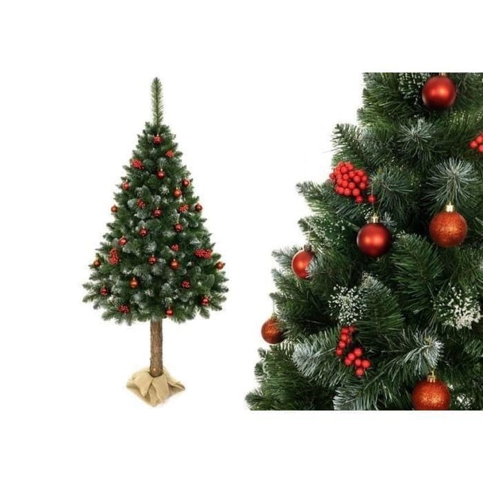 Kunstkerstboom - Modulair - 220 cm - Groen - PVC - Binnen groen
