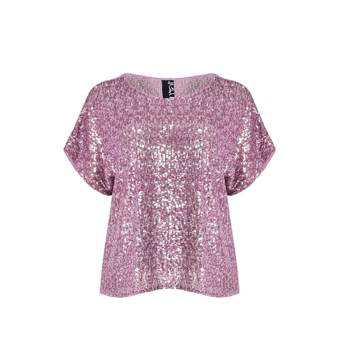 Vrouwelijke sequins blouse Mat Fashion