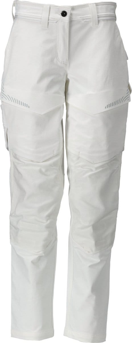 Mascot Customized Broek met kniezakken 22378-311 - Wit - C46 - 76