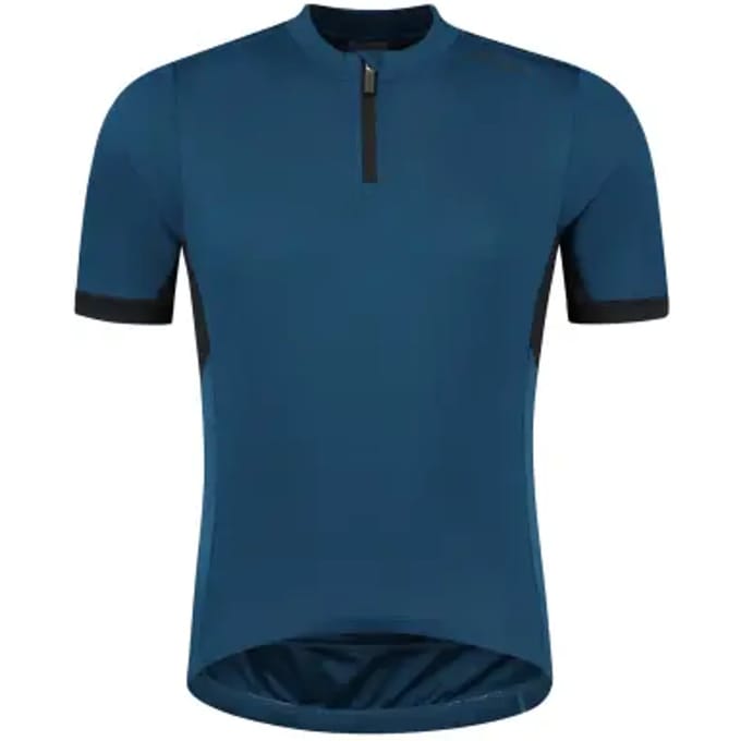 Rogelli Core Heren Fietsshirt - Korte Mouw - Korte Rits - Blauw