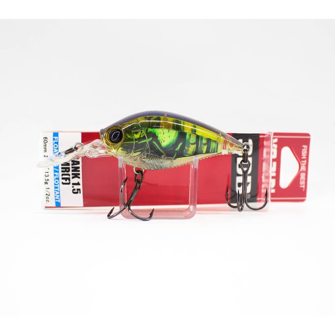 Leurre flottant Yo Zuri Duel 3DB 1.5 MR Mid Crank 60 mm R1353-RGCF (2969) red